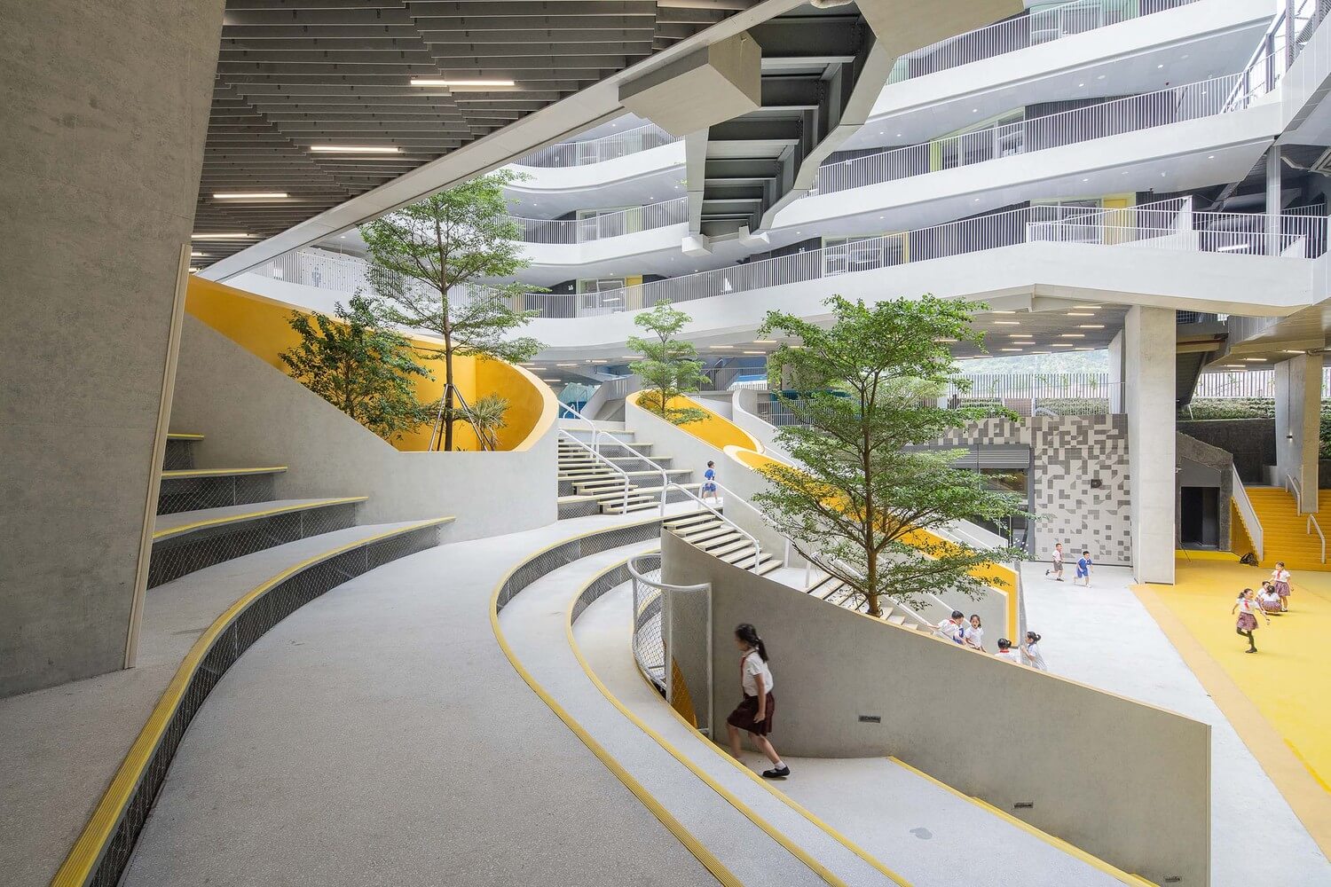 深圳红岭实验小学，源计划建筑师事务所，源计划，小学设计，教育空间设计