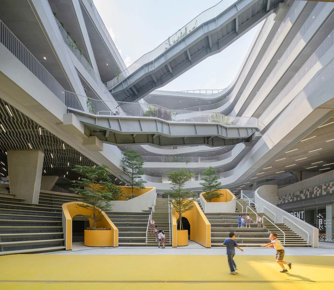深圳红岭实验小学，源计划建筑师事务所，源计划，小学设计，教育空间设计
